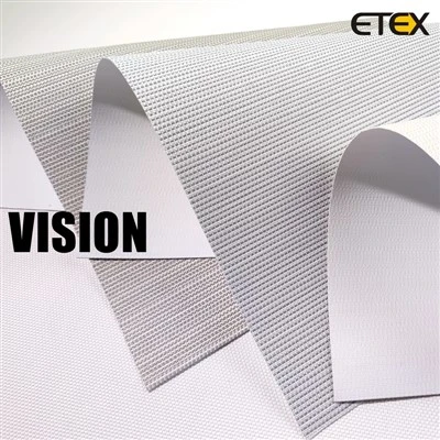 VISION קצף לבן ציפוי תריסי רולר בדים מכירה חמה