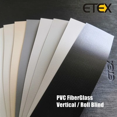 פיברגלס PVC אנכי 89/100/127 מ"מ רוחב